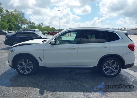 2021 BMW X3 Sdrive30I from USA, damaged, VIN 5UXTY3C00M9E32853